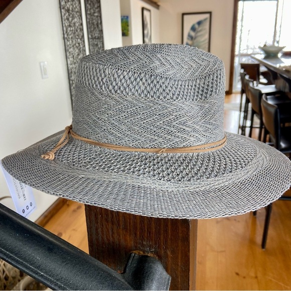 Bronxton Joia Gray Woven Hat - Picture 4 of 9